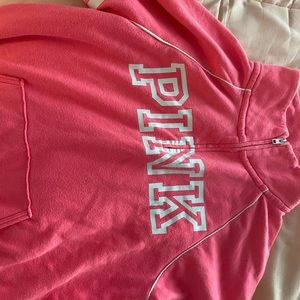 rare vs pink quarter zip